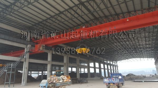 新型生物發(fā)電抓斗起重機