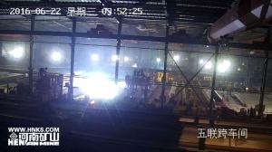 不懼熱浪戰高溫 不減熱情促生產